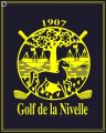 Polo logots Chervo : Serviette golf tisse jacquard